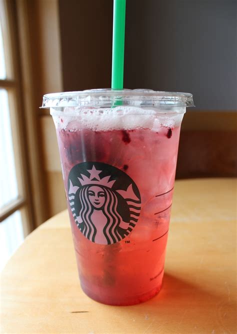 very berry hibiscus starbucks refresher.